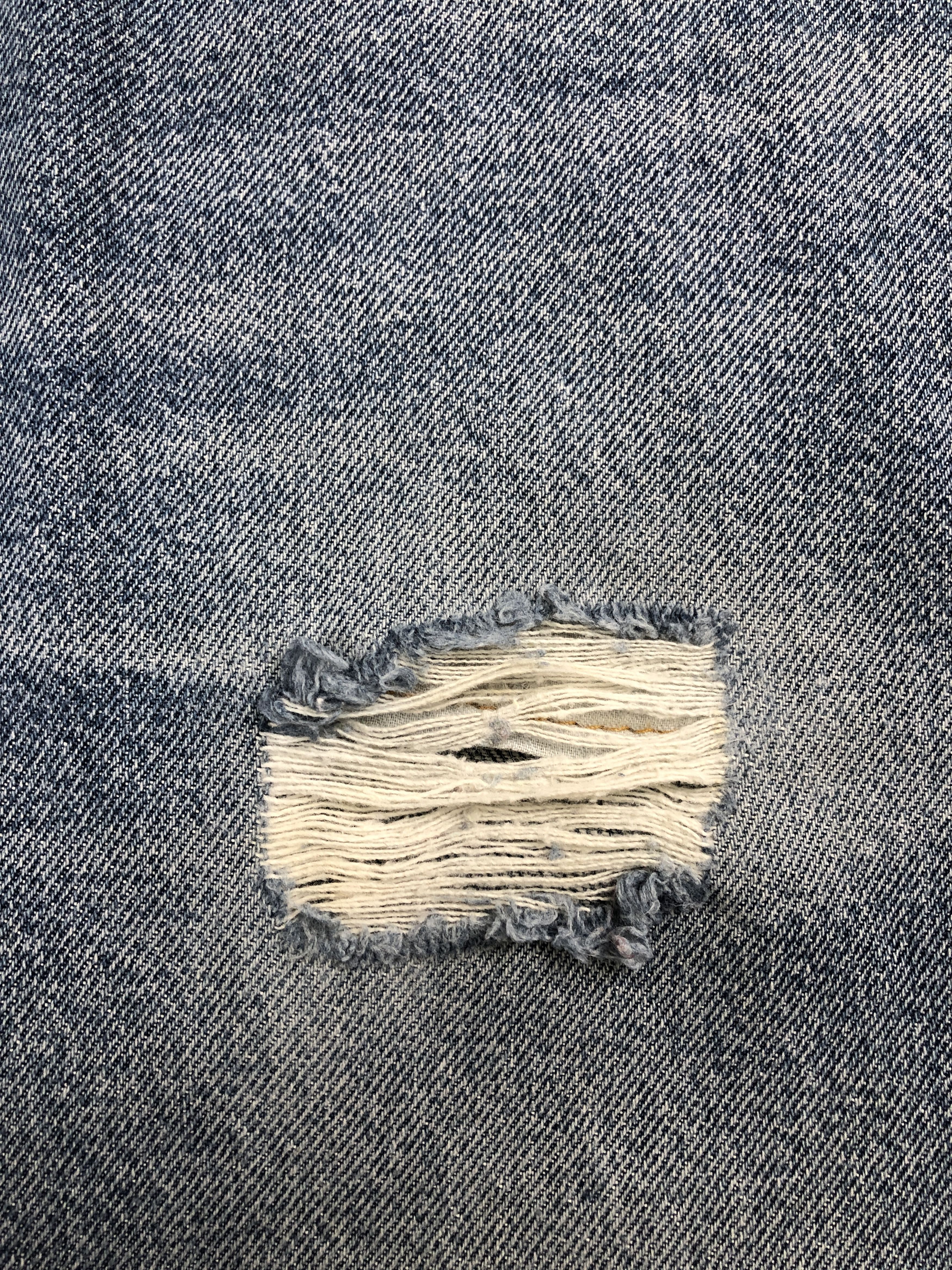 Levi's Vintage Distressed Levis 505 Faded Blue Jeans DP2539 Size US 38 / EU 54 - 10 Thumbnail