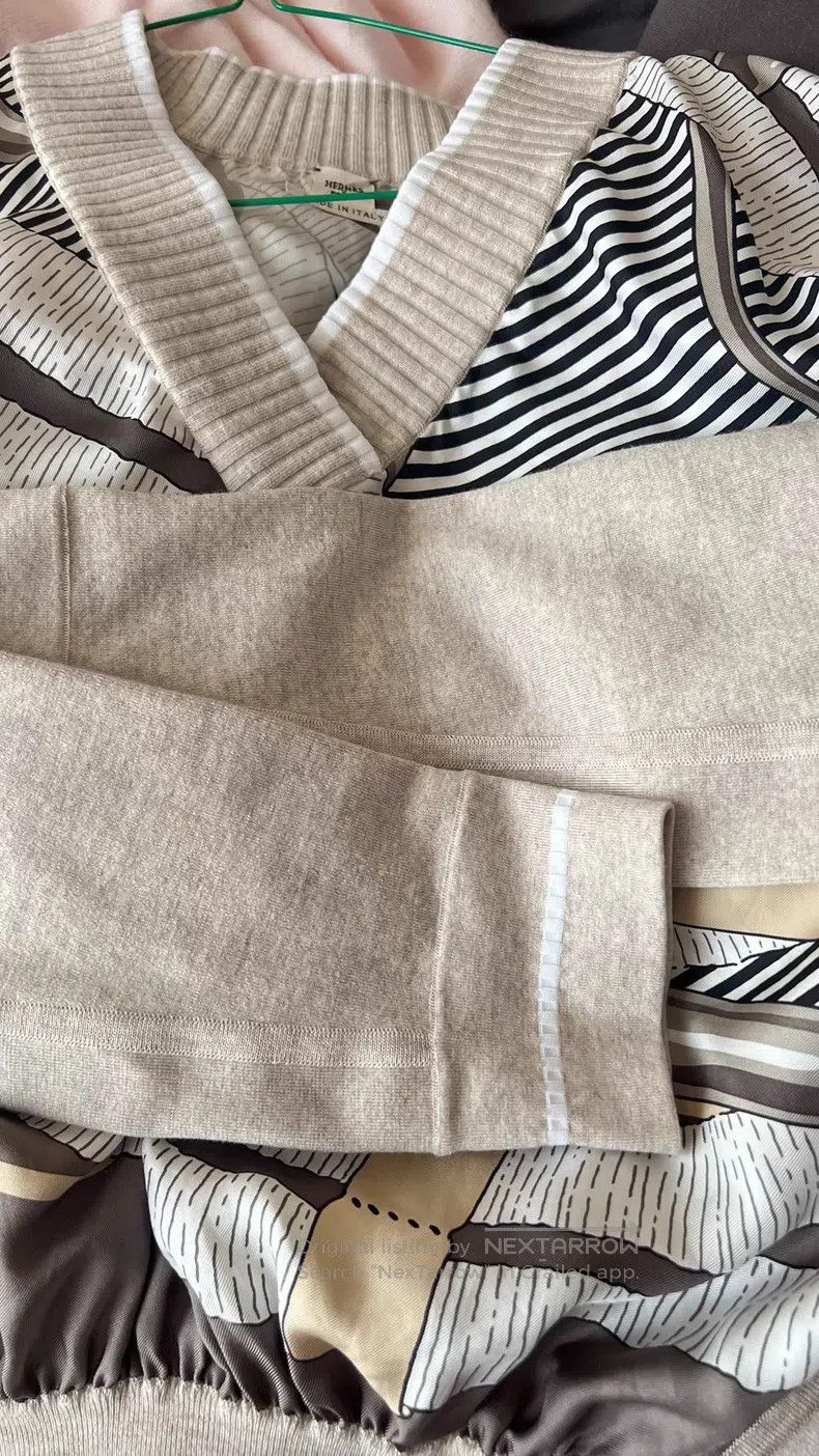 Hermes Hermes Oatmeal Sweater Size XS / US 0-2 / IT 36-38 - 6 Thumbnail
