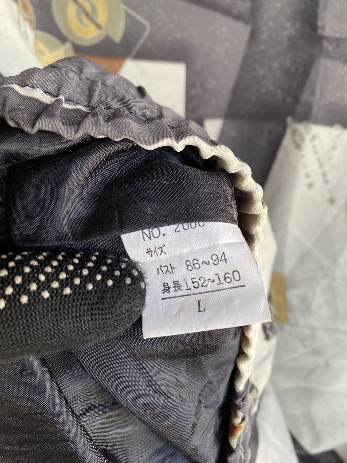 Japanese Brand Vintage PAPITA Abstract Pattern Jacket Japanese Brand Zip-Up Size L / US 10 / IT 46 - 14 Thumbnail