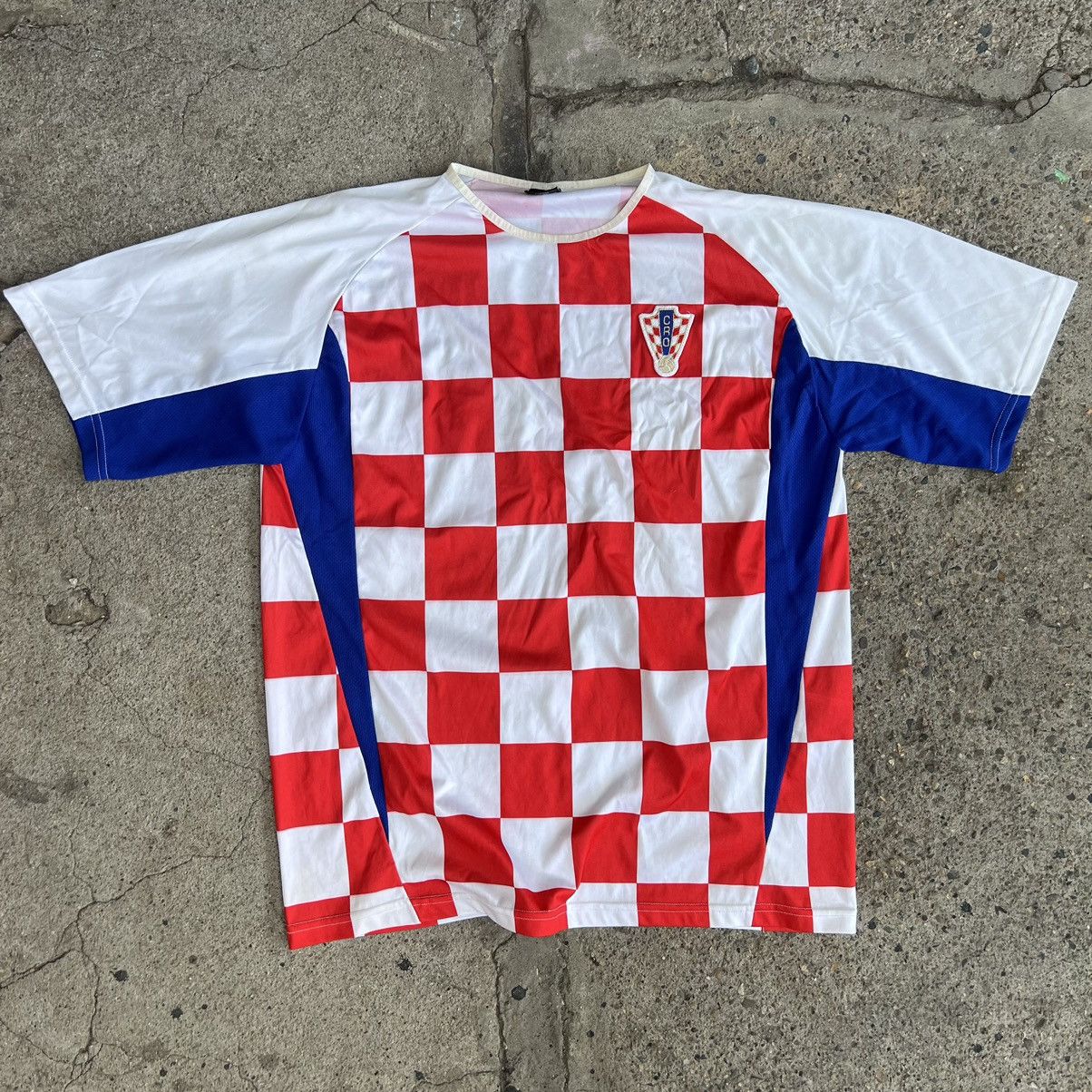 Nike × Vintage Vintage Croatia National Team 2002 2003 2004 Jersey Size US XL / EU 56 / 4 - 1 Thumbnail