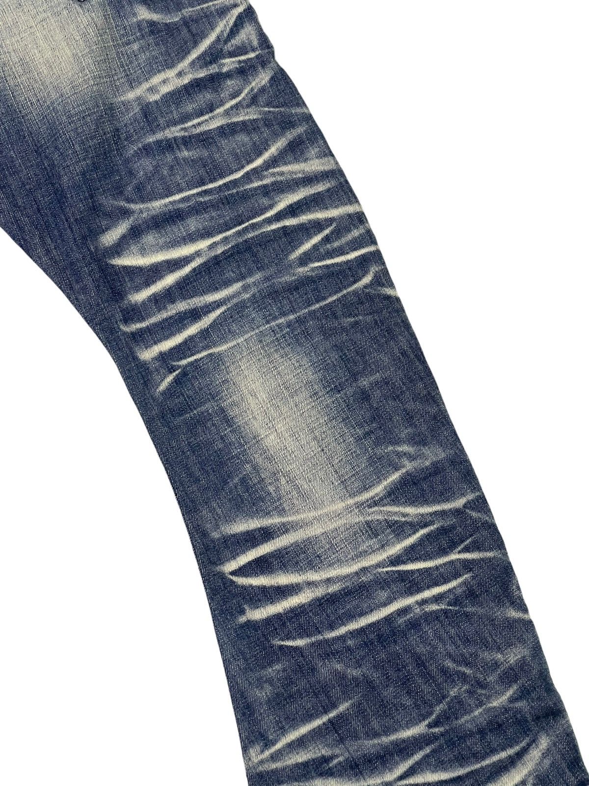 Japanese Brand Flare Jeans Buffalo Bobs Banana Curv Low Rise Boot Cut 8🟦0 Size US 35 - 18 Thumbnail