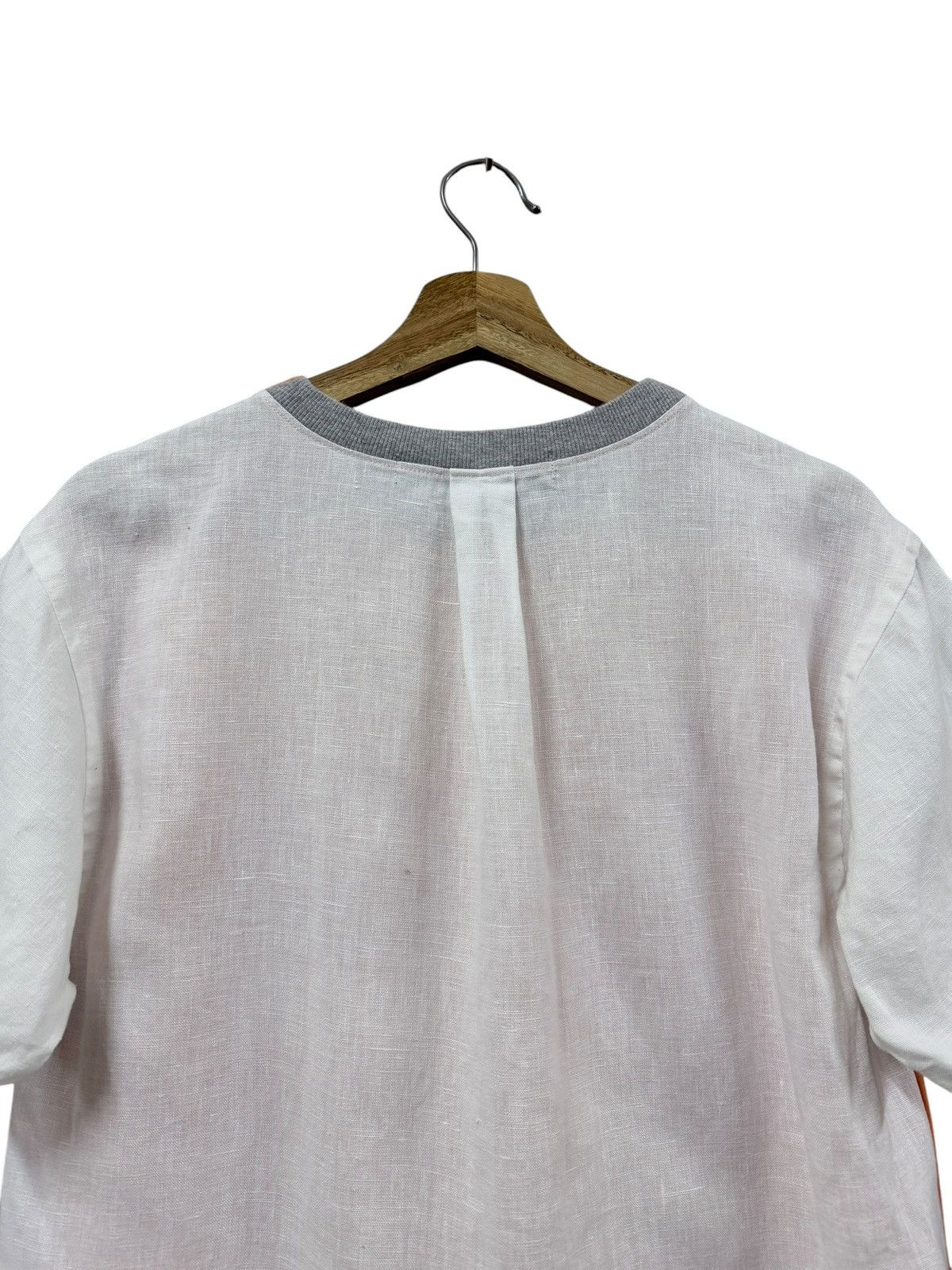 mercibeaucoup Mercibeaucoup,Miyake Design Hybrid Linen Cotton Tee Size US M / EU 48-50 / 2 - 17 Thumbnail