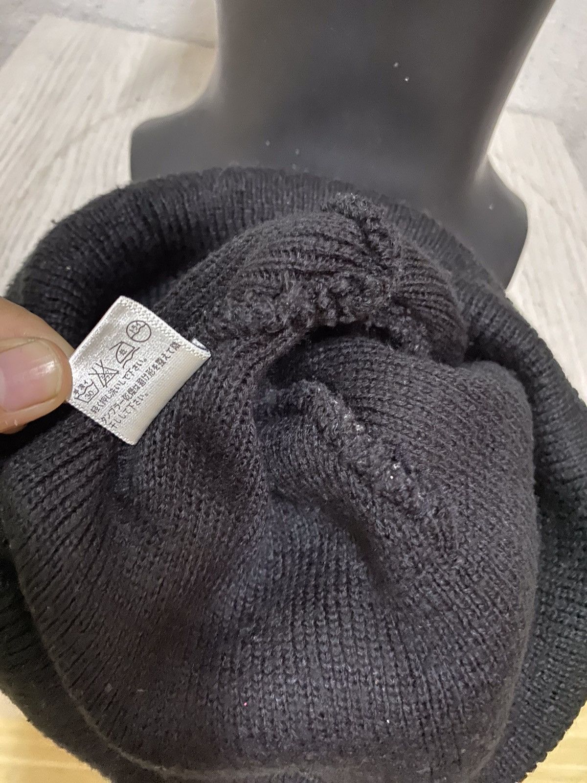 Japanese Brand Japanese Brand Small Logo Beanie Hat Size ONE SIZE - 6 Thumbnail