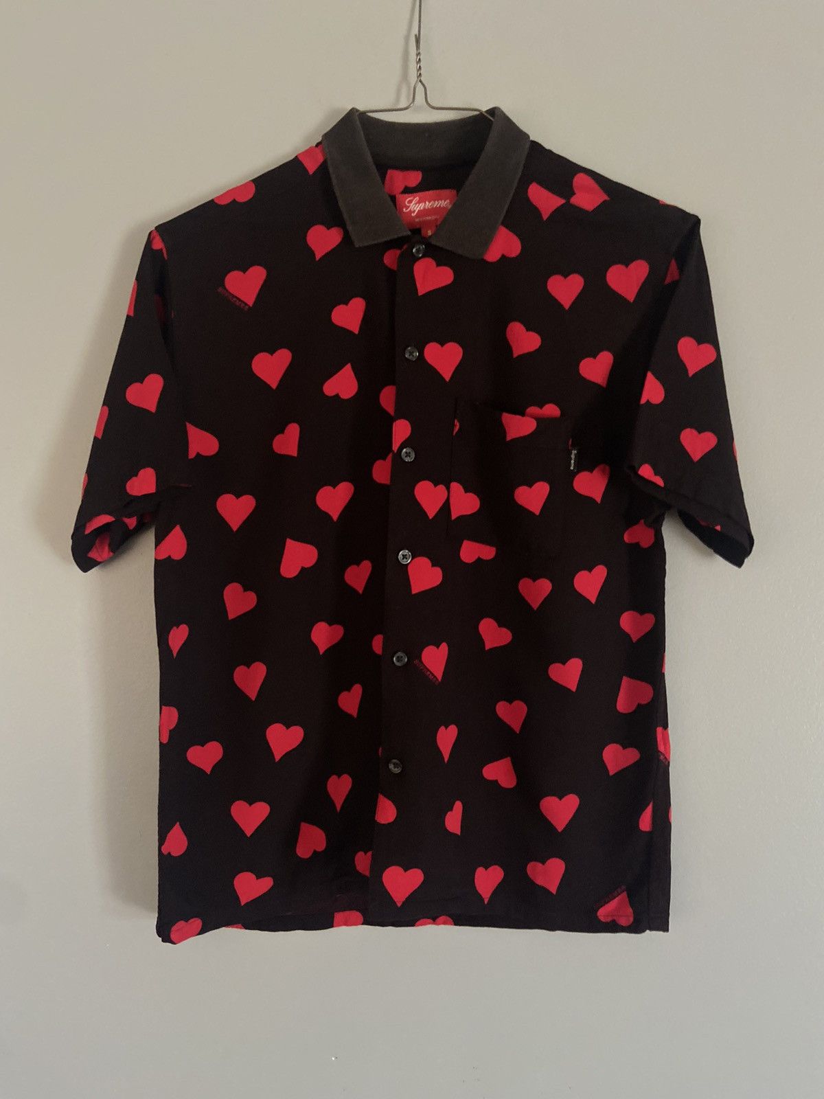 Supreme Supreme Blow Back kiss rayon shirt | Grailed