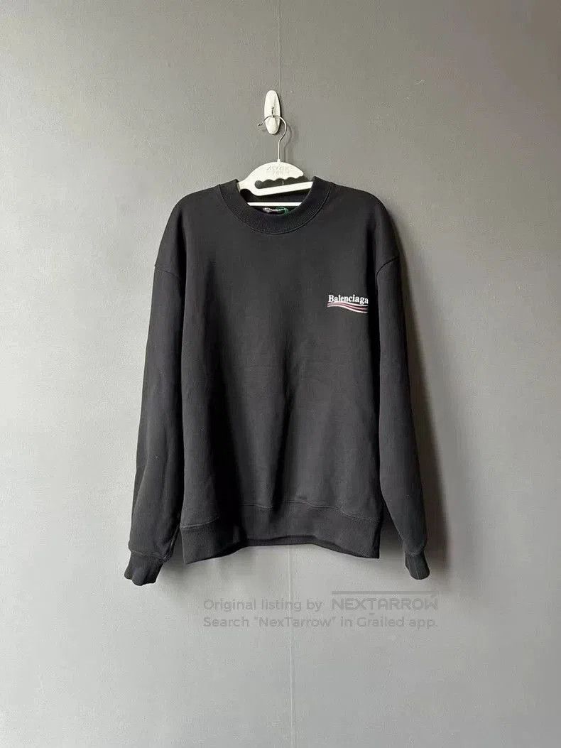 Balenciaga Balenciaga Cola Embroidery Sweatshirt. Size US M / EU 48-50 / 2 - 1 Thumbnail