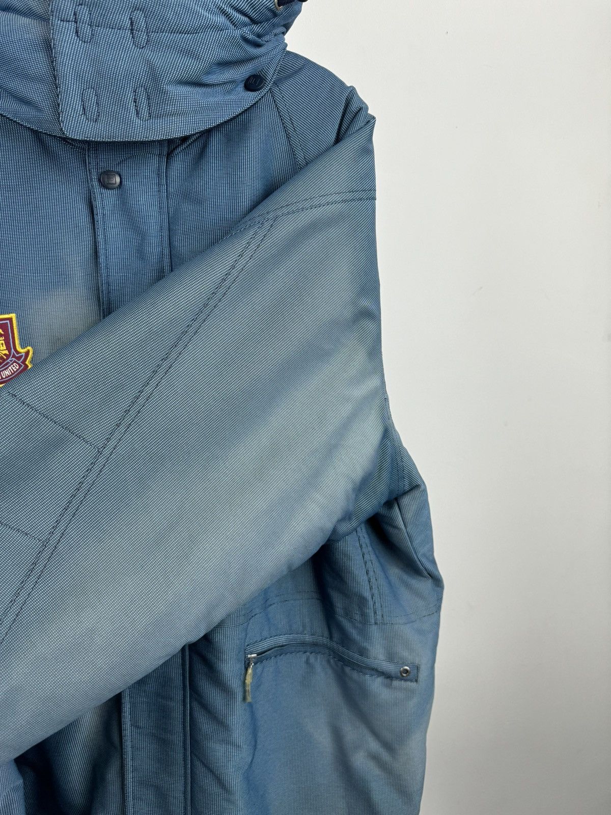 Fila Vintage Fila West Ham United Fun Faded Jacket Size US XL / EU 56 / 4 - 4 Thumbnail