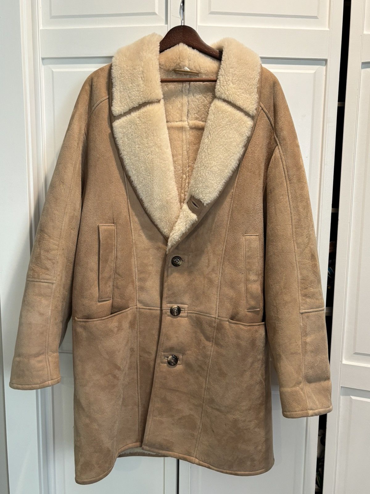 Other Shearling Sheepskin Coat Sz EU 46 Size US S / EU 44-46 / 1 - 1 Thumbnail