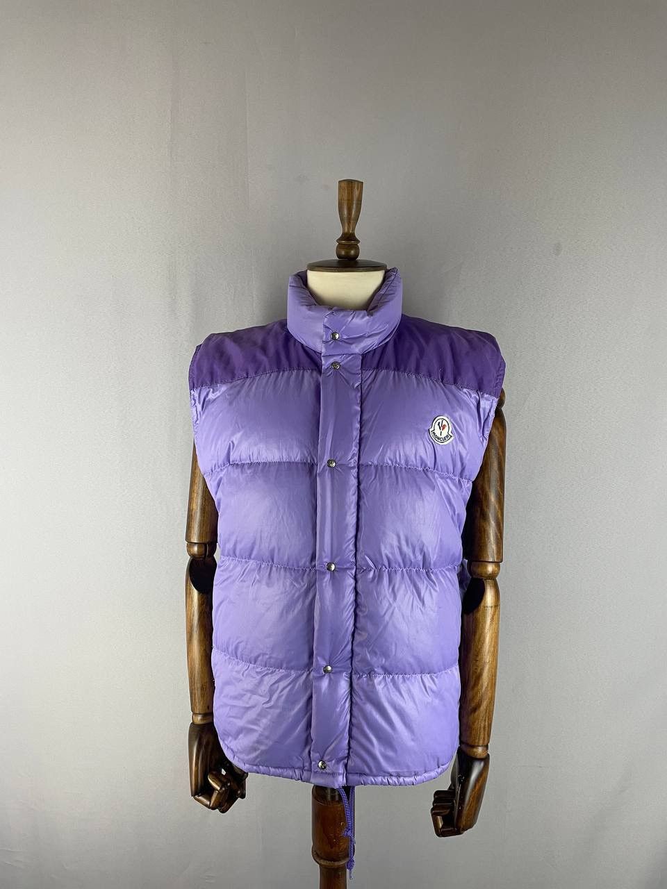 Moncler Moncler Grenoble Down Jacket Vest Vintage 1990s Purple Size US M / EU 48-50 / 2 - 15 Thumbnail