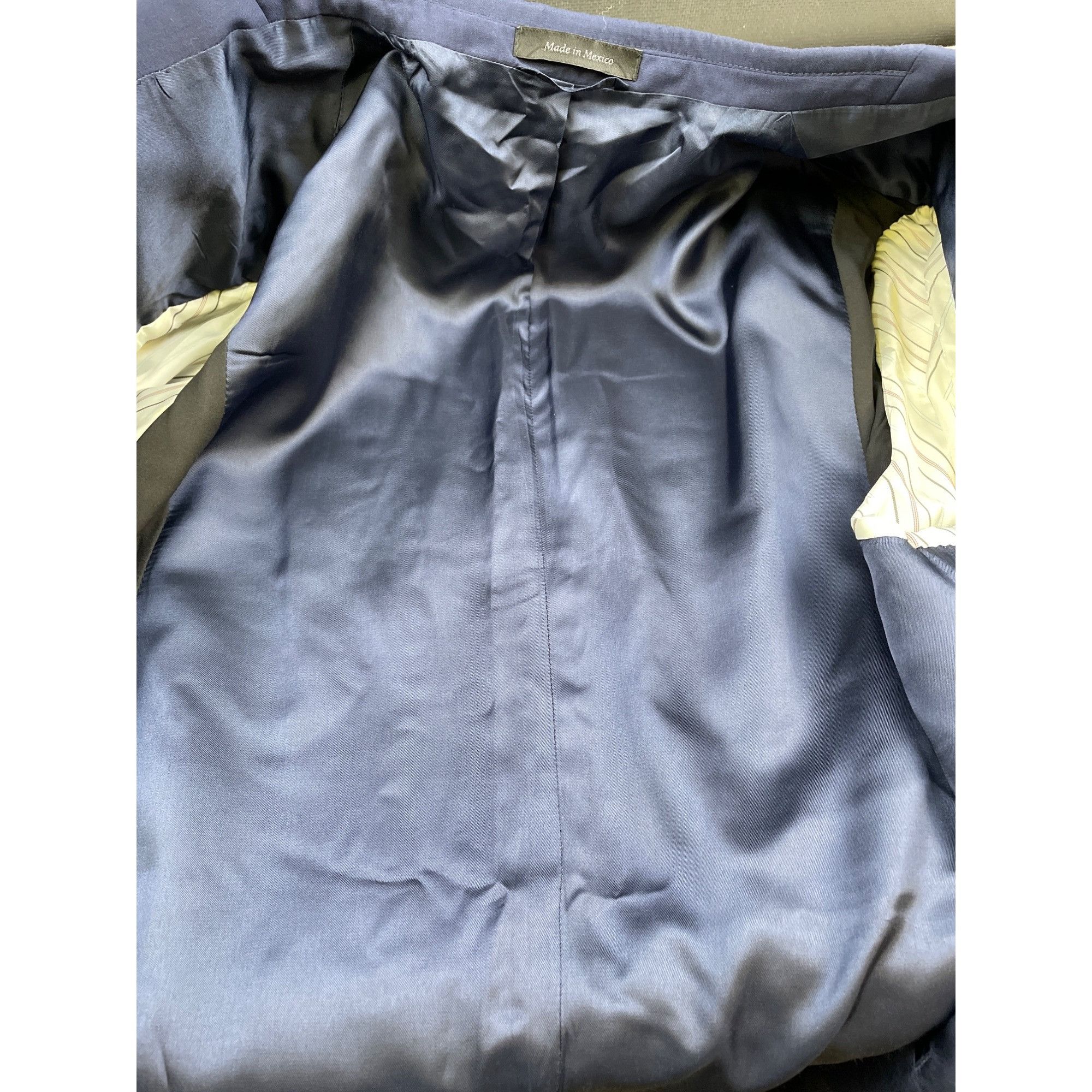 Ralph Lauren Ralph Lauren Black Label Lord & Taylor Blue Suit Jacket/Blaz Size 44L - 8 Thumbnail