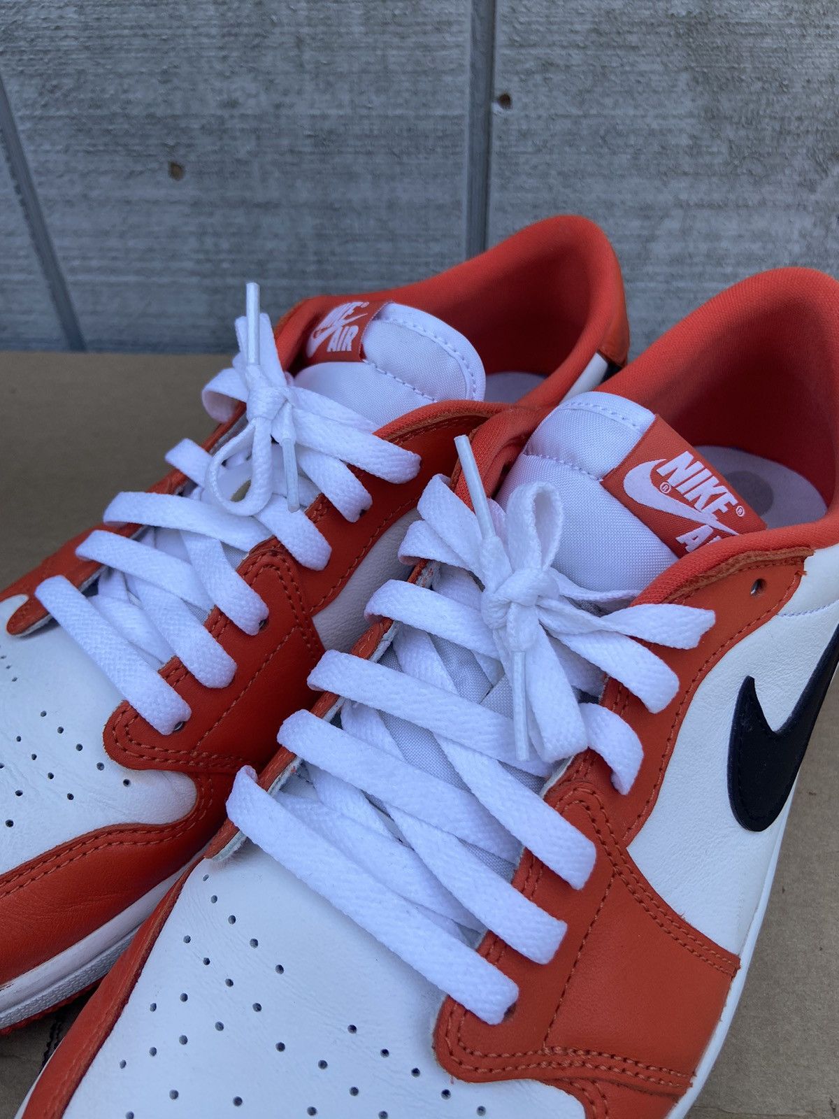 Nike Air Jordan 1 Low Starfish 12w / 10.5m Worn Once OG Box Size US 12 / IT 42 - 7 Thumbnail