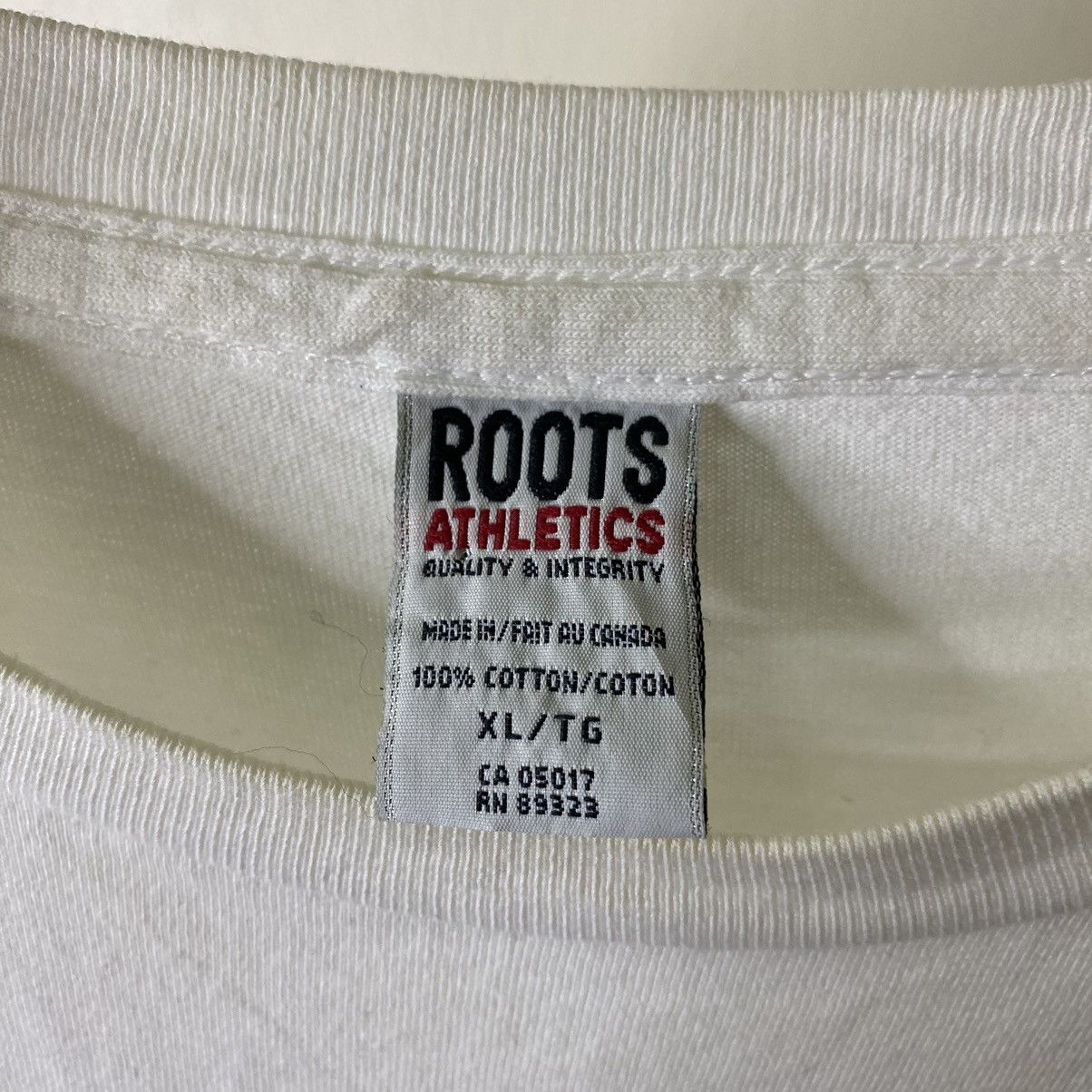 Roots Vintage 1990s Root Athletics Big Logo Tee Size US XL / EU 56 / 4 - 4 Thumbnail