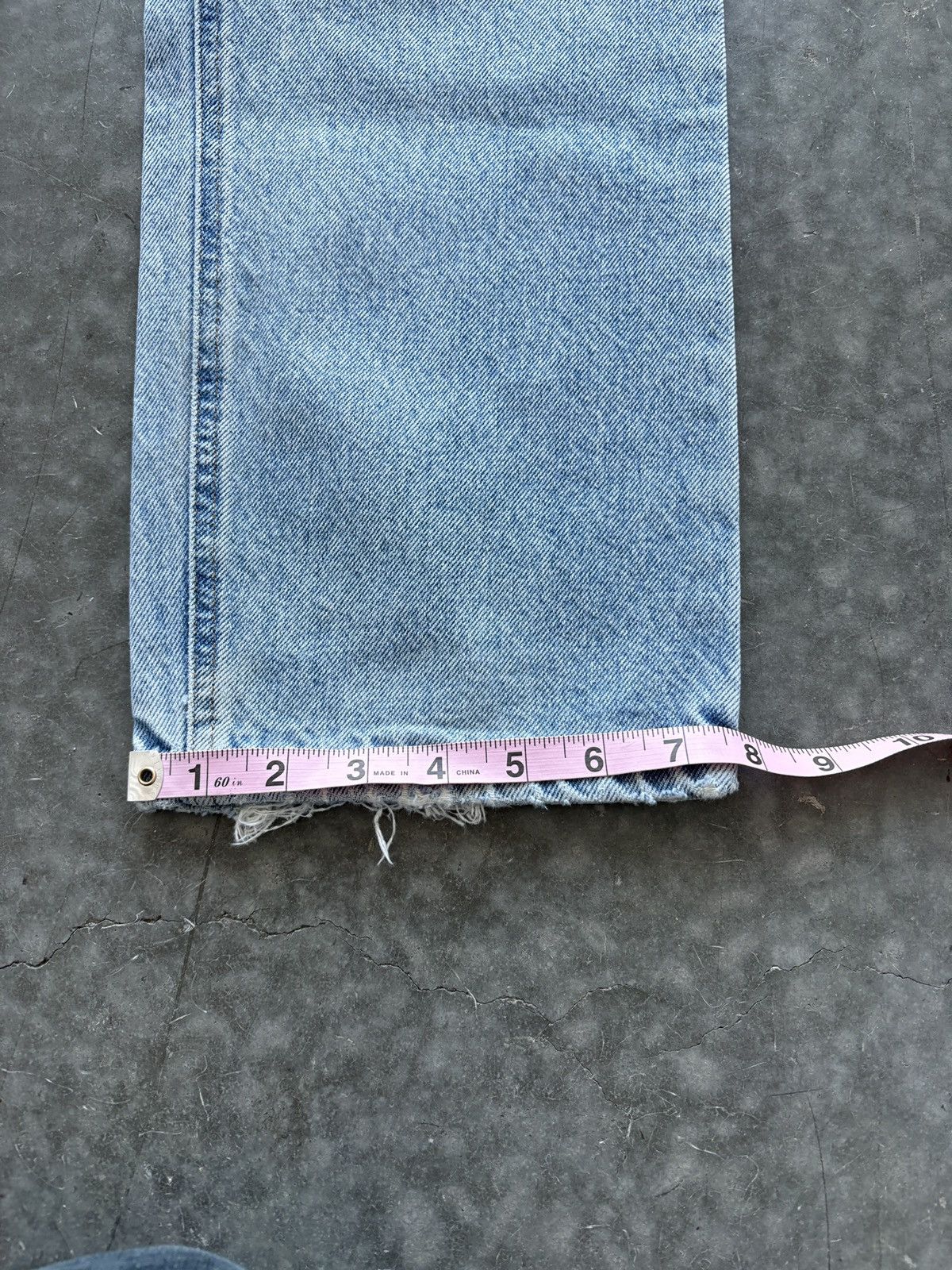 Carhartt Vintage Y2K Carhartt Denim Jeans 35x30 Light Wash Distressed Size US 35 - 12 Thumbnail