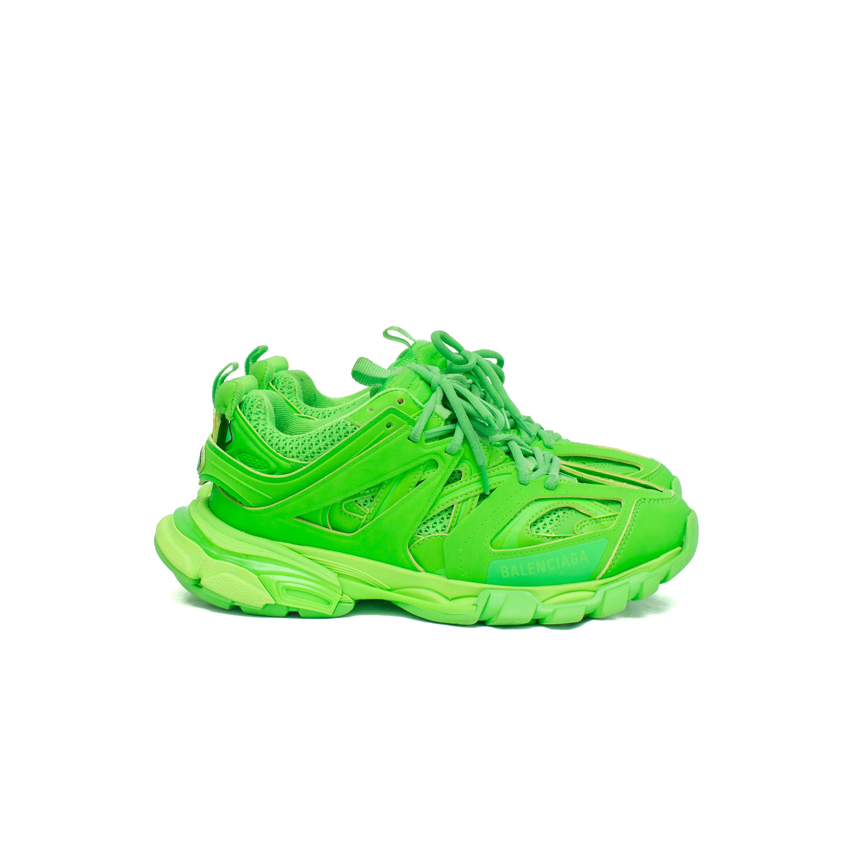 Balenciaga 995$ Balenciaga Track Sneakers Fluo Green 542023Size 40/US7 Size US 10 / IT 40 - 7 Thumbnail
