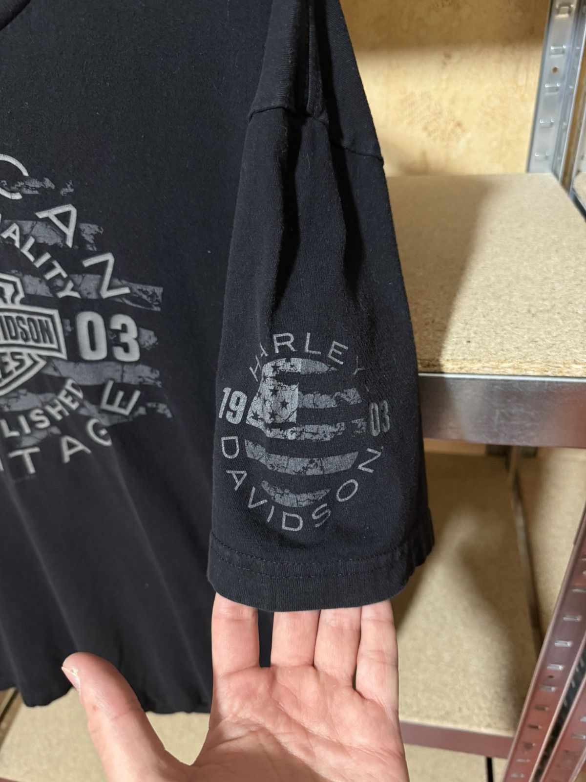 Band Tees × Harley Davidson × Vintage Vintage 2020 Harley Davidson Switzerland T-Shirt Size US XL / EU 56 / 4 - 6 Thumbnail