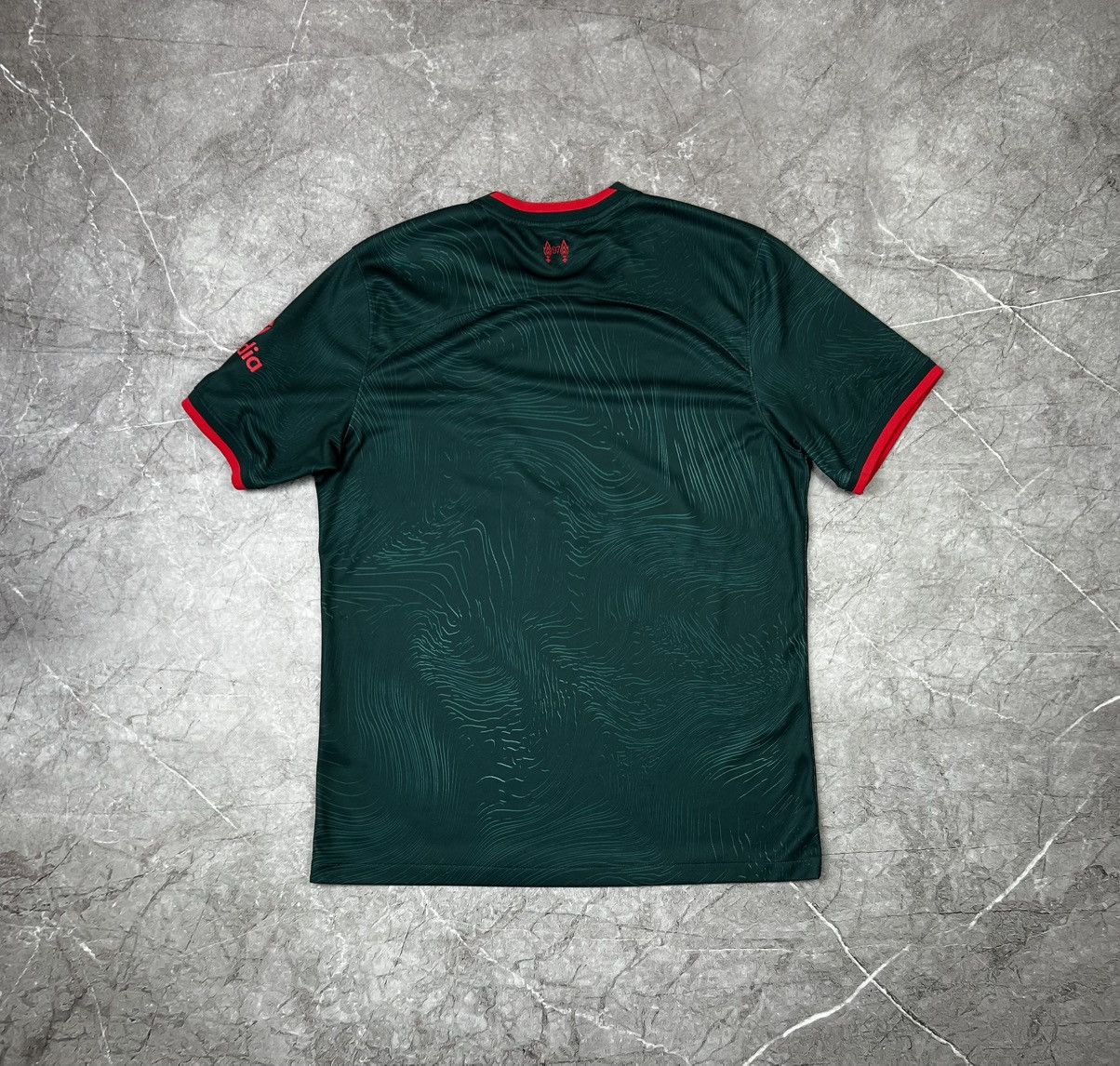 Nike × Vintage Nike Soccer Liverpool 2022/23 Stadium Third Jersey Green Size US L / EU 52-54 / 3 - 2 Thumbnail