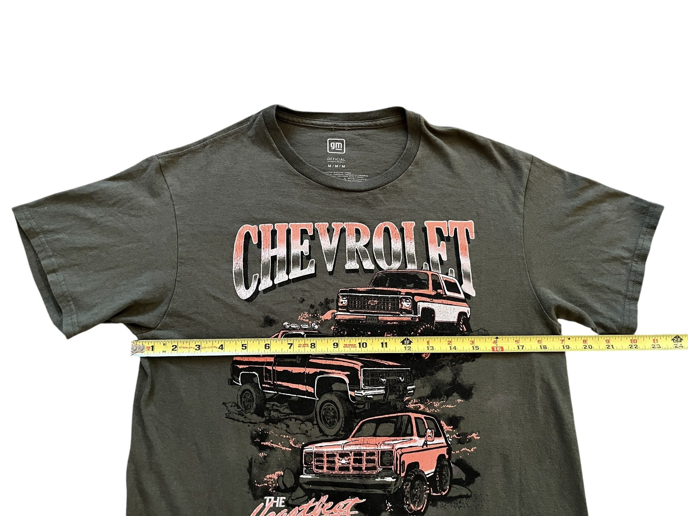 Chevrolet Vintage Chevrolet Bowtie T-Shirt Classic Auto Tee Brown M Size US M / EU 48-50 / 2 - 4 Thumbnail
