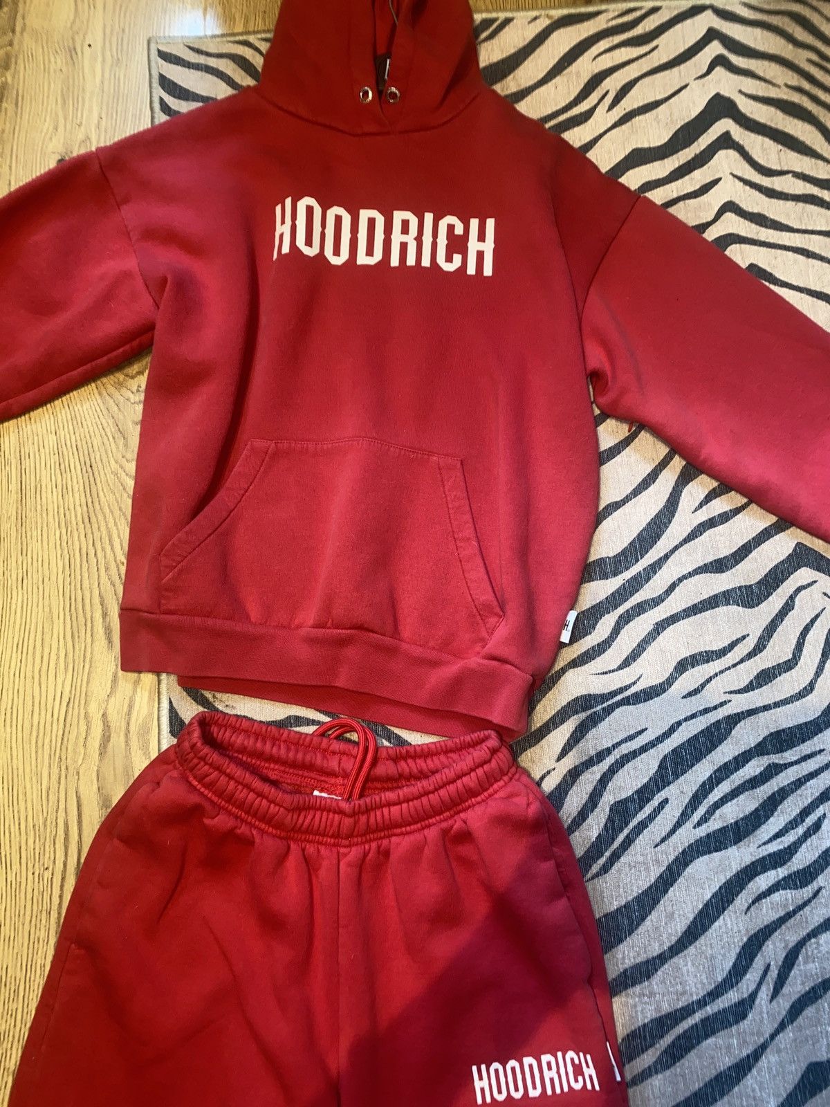 Hoodrich Red Hoodrich tracksuit, Size XS Size US 34 / EU 50 - 1 Preview