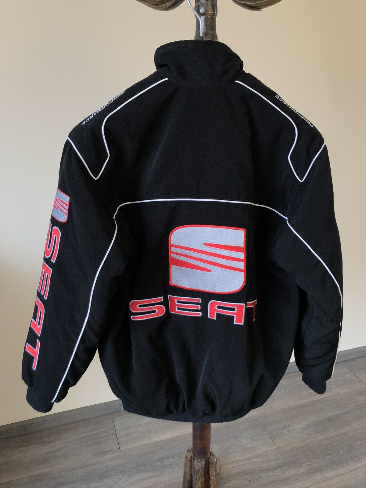 NASCAR × Vintage Vintage SEAT Racing Jacket bomber 90s Size US M / EU 48-50 / 2 - 4 Thumbnail