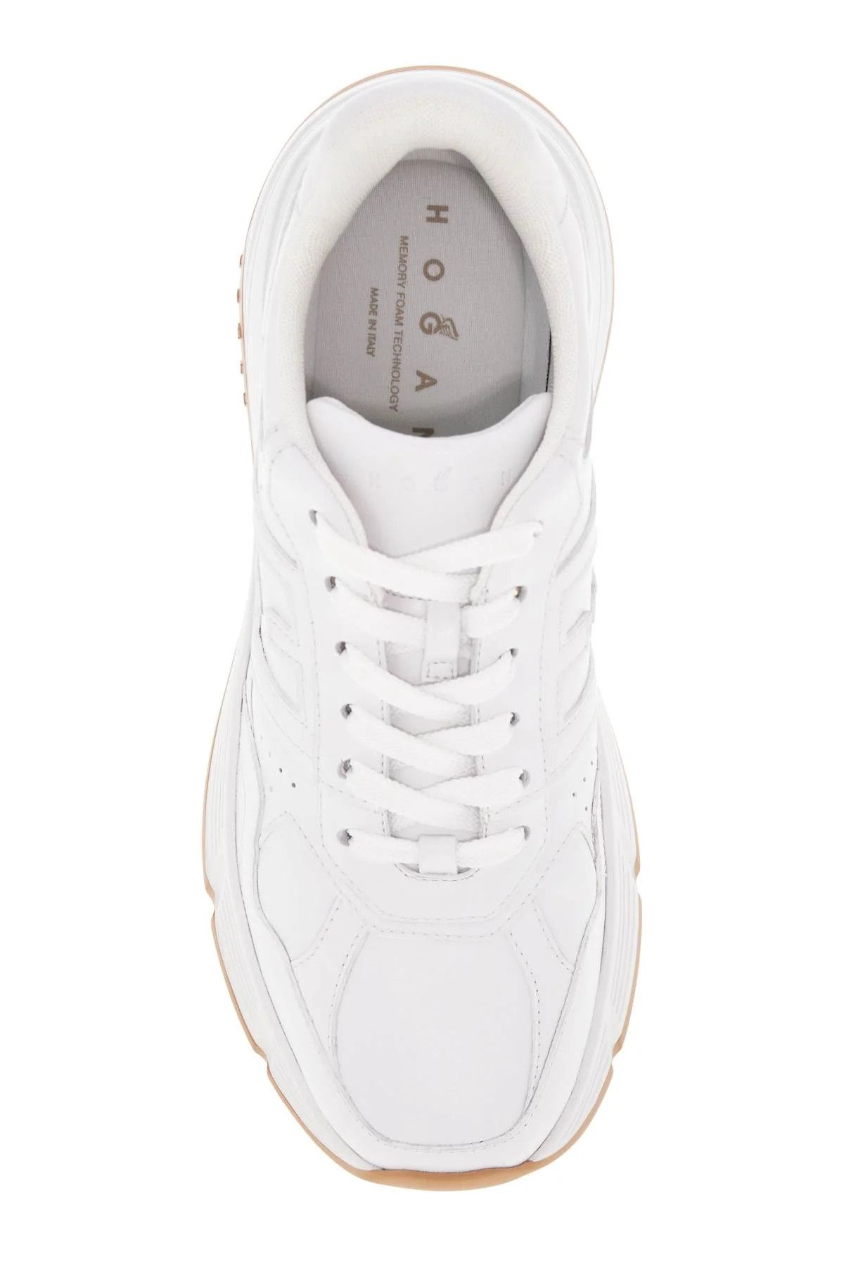 Hogan o1s22i1n1024 Hi-Fidelity Low-Top Sneakers in White Size US 9 / IT 39 - 2 Thumbnail