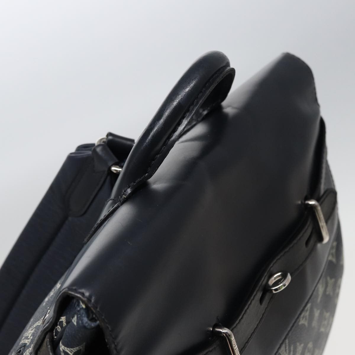 Louis Vuitton LOUIS VUITTON Monogram Savanna Steamer Backpack Black M54126 Size ONE SIZE - 6 Thumbnail