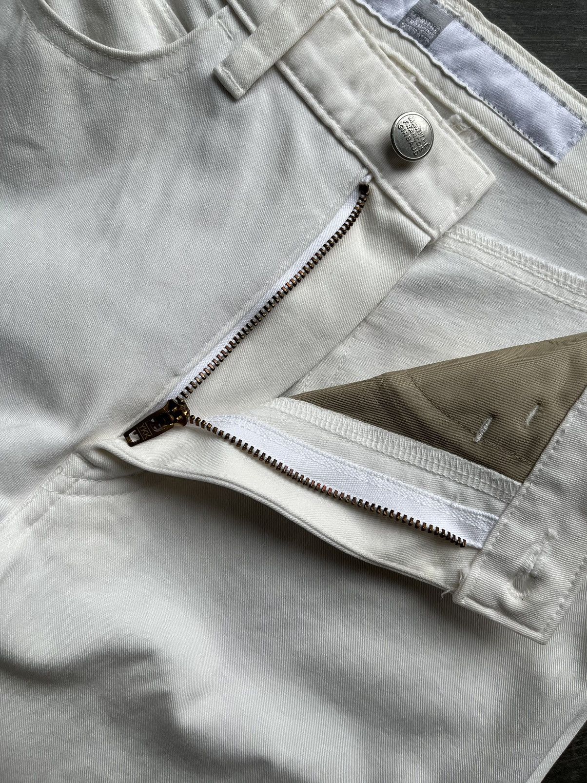 If Six Was Nine × Marithe + Francois Girbaud Marithe francois girbaud white pants Size US 29 - 7 Thumbnail