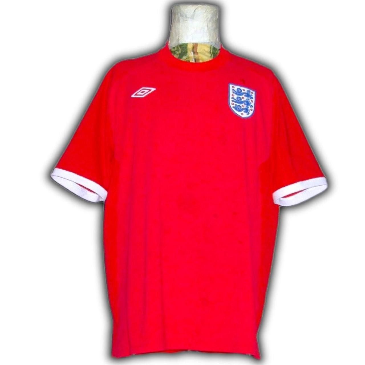Umbro England 2010 2011 2012 Away shirt jersey Size US XL / EU 56 / 4 - 2 Thumbnail