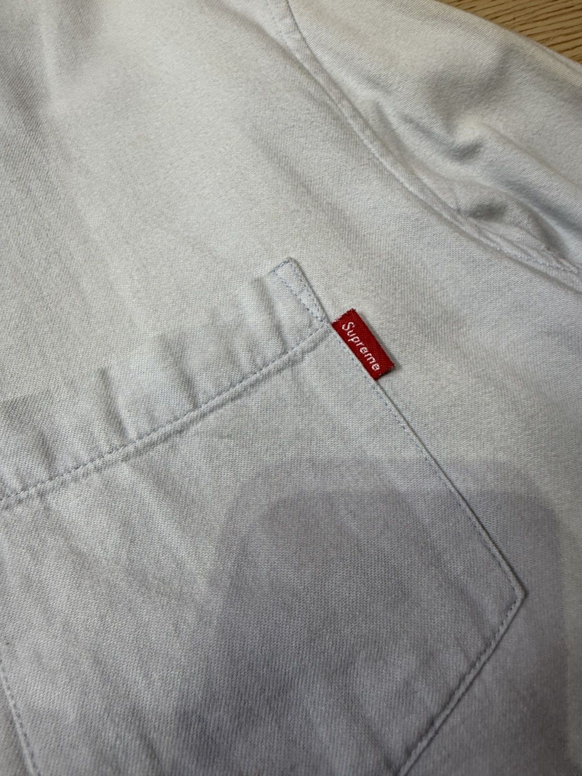 Supreme 90’s SUPREME RARE POCKET LOGO VINTAGE Y2K RETRO SHIRT Size US M / EU 48-50 / 2 - 4 Thumbnail