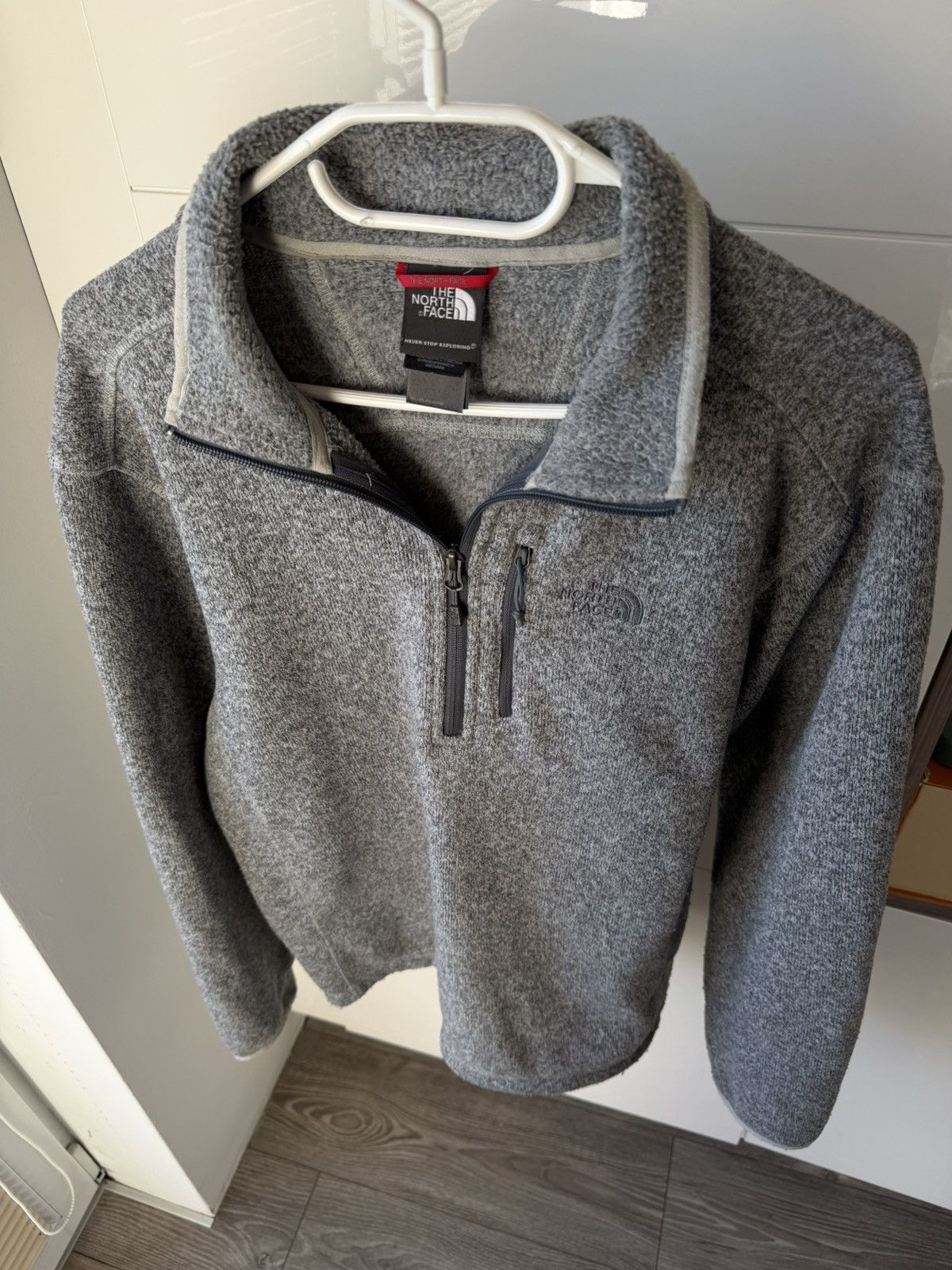 The North Face The North Face Mens 1/3 Zip Polar Sweater Size US M / EU 48-50 / 2 - 8 Thumbnail