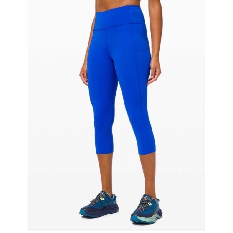 Lululemon 𝓛𝓾𝓵𝓾𝓵𝓮𝓶𝓸𝓷 Fast and Free Crop II 19" *Non-Reflective Size 27" / US 4 / IT 40 - 4 Thumbnail