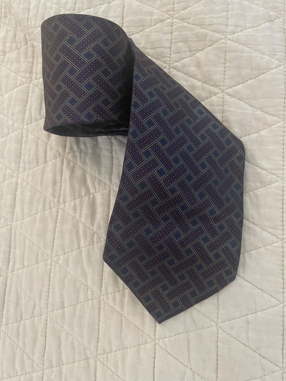 Stefano Ricci Stefano Ricci Print Woven Silk Power Necktie Size ONE SIZE - 4 Thumbnail