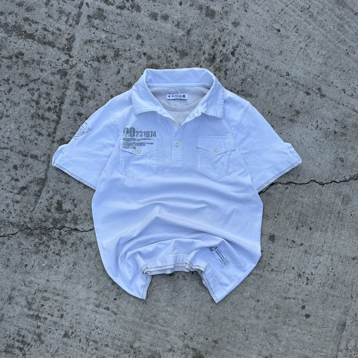 Burton Vintage Japanese Style Burton Polo Grunge Avantgarde Y2K Size US M / EU 48-50 / 2 - 1 Thumbnail