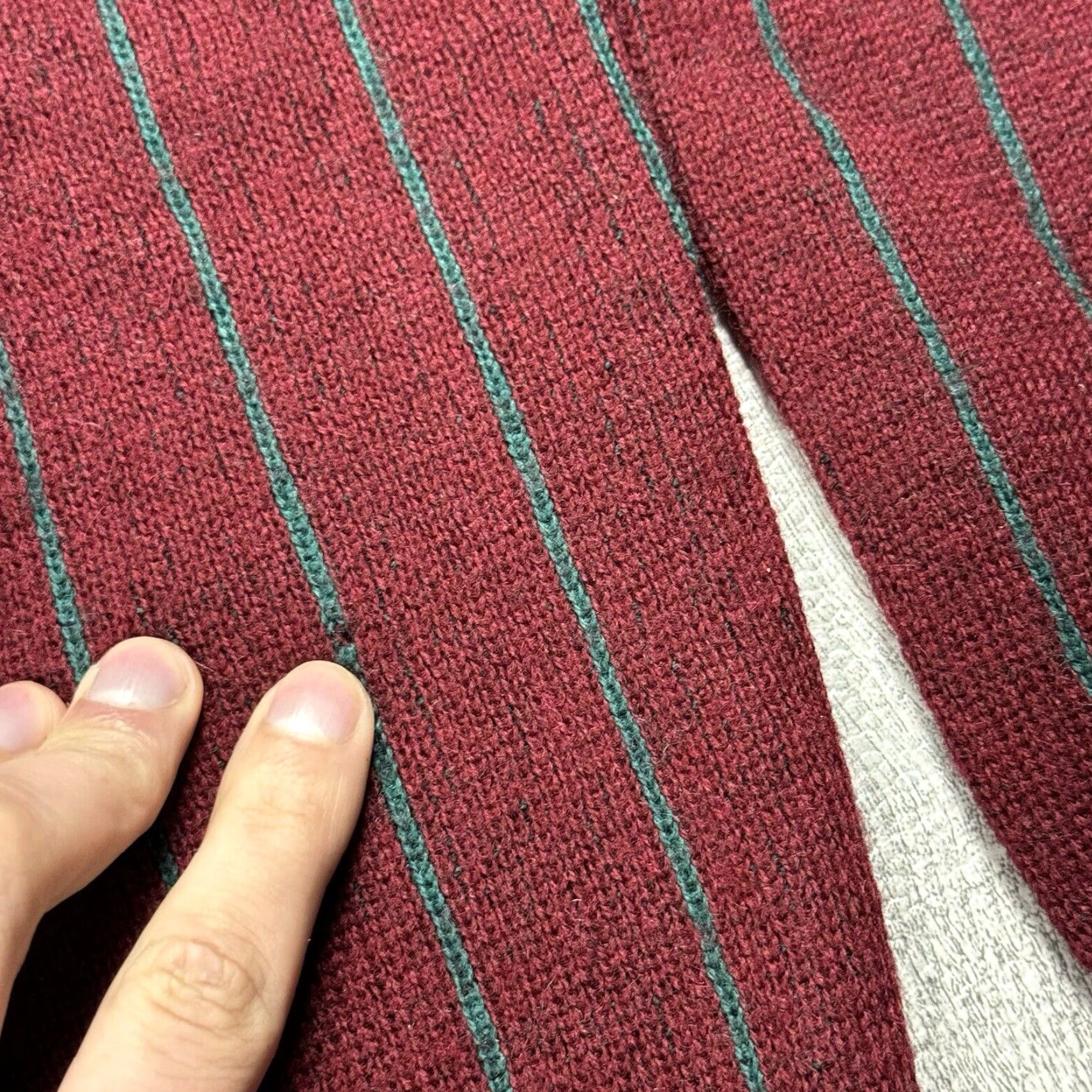 Gap VINTAGE Gap 90s Wool Button Front Striped Grandpa Cardigan Mens M Knit All Seasons Size US M / EU 48-50 / 2 - 6 Thumbnail