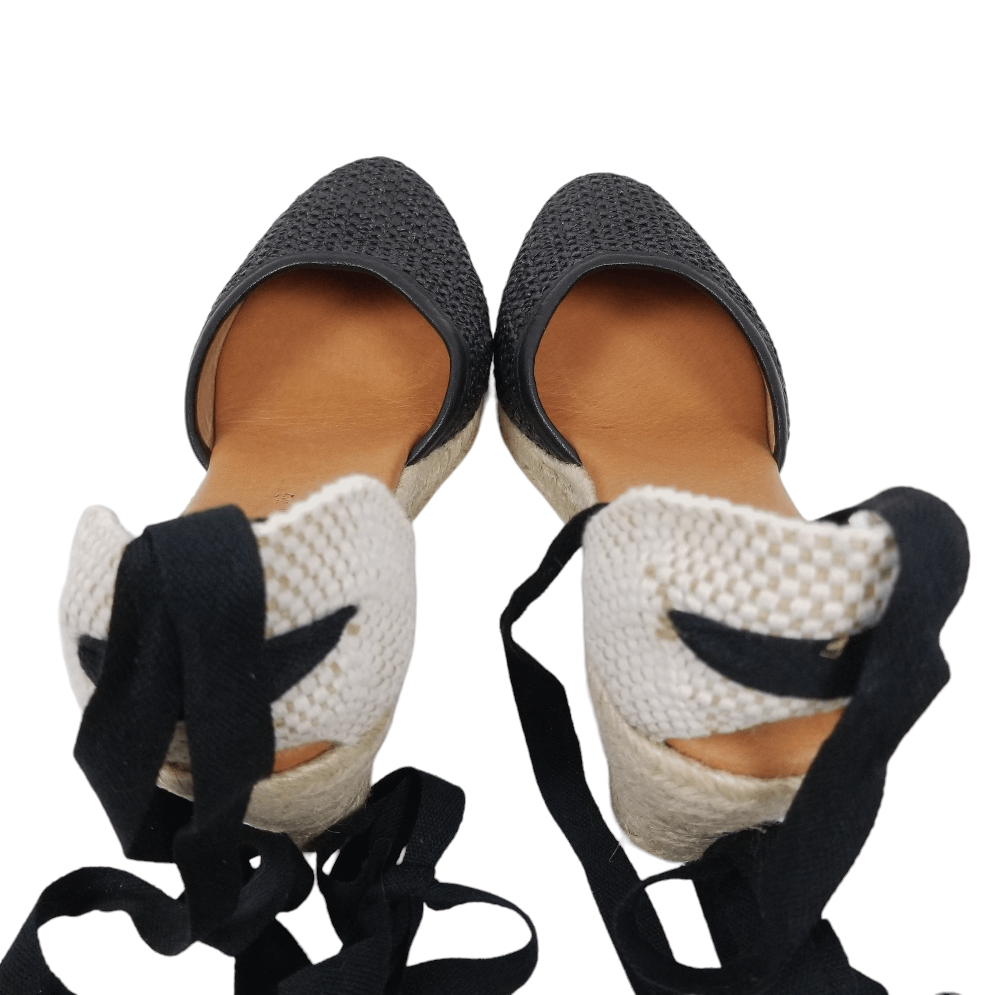 Other Andre Assous Ensley Espadrille Lace-Up Wedge Size US 8 / IT 38 - 10 Thumbnail