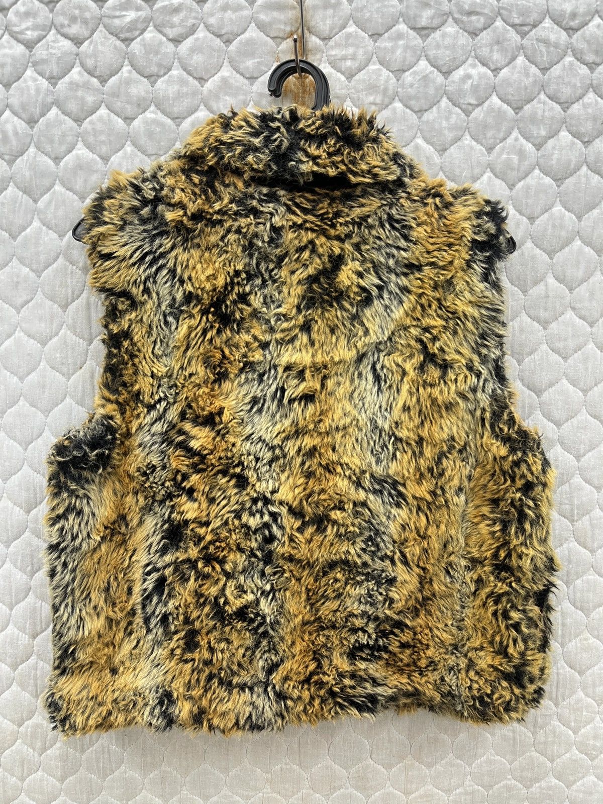 Vintage 🔥🔥🔥STEALS VINTAGE VALLEY FAUX FUR VEST Size L / US 10 / IT 46 - 4 Thumbnail