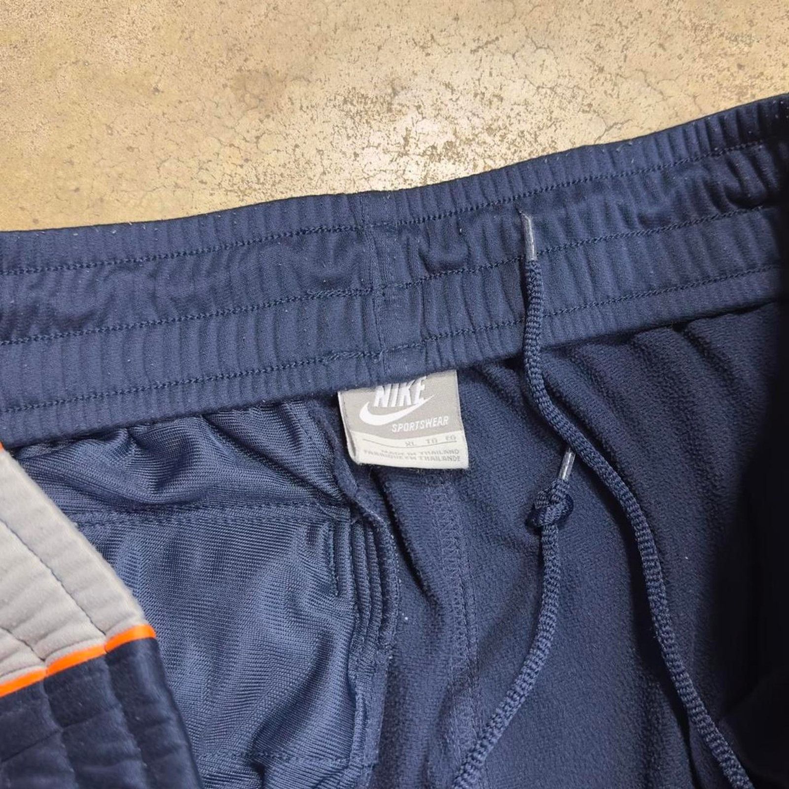 Japanese Brand × Nike × Nike ACG Baggy Y2K Nike Navy Light Shell Streetwear Sweatpants Size US 34 / EU 50 - 5 Thumbnail