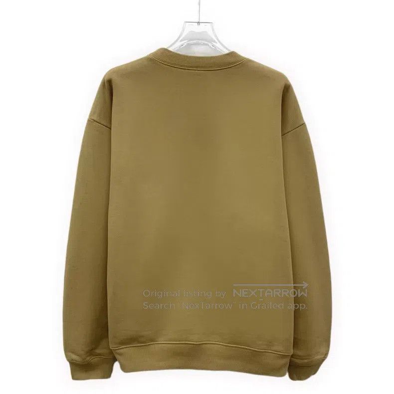 Balenciaga Balenciaga Brown Logo Letter Embroidered Cotton Round Neck Size US M / EU 48-50 / 2 - 2 Thumbnail