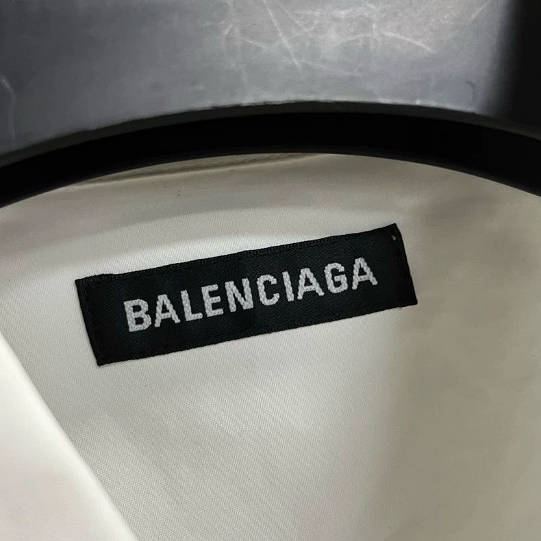 Balenciaga Balenciaga size 37 White Embroidered Cola Pattern Printed Size US XS / EU 42 / 0 - 3 Thumbnail