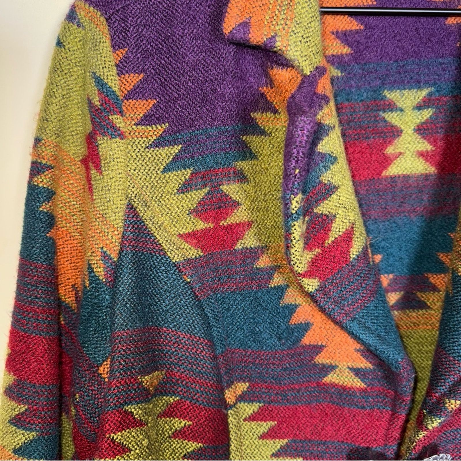 Coldwater Creek VINTAGE COLDWATER CREEK Southwestern Jacket silver clasp M Size M / US 6-8 / IT 42-44 - 6 Thumbnail