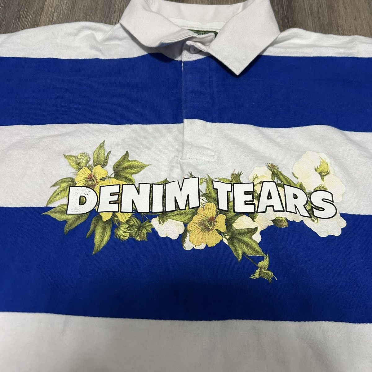 DENIM TEARS DENIM TEARS RUGBY SHIRT Size US XL / EU 56 / 4 - 3 Thumbnail