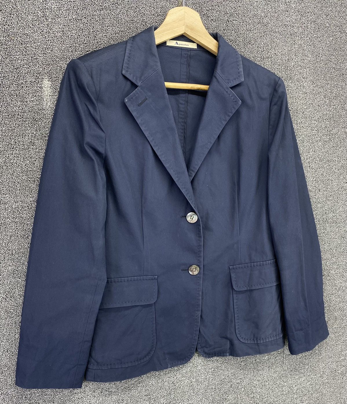 Aquascutum Vintage Aquascutum Coat Blazer Jacket Size M / US 6-8 / IT 42-44 - 2 Thumbnail