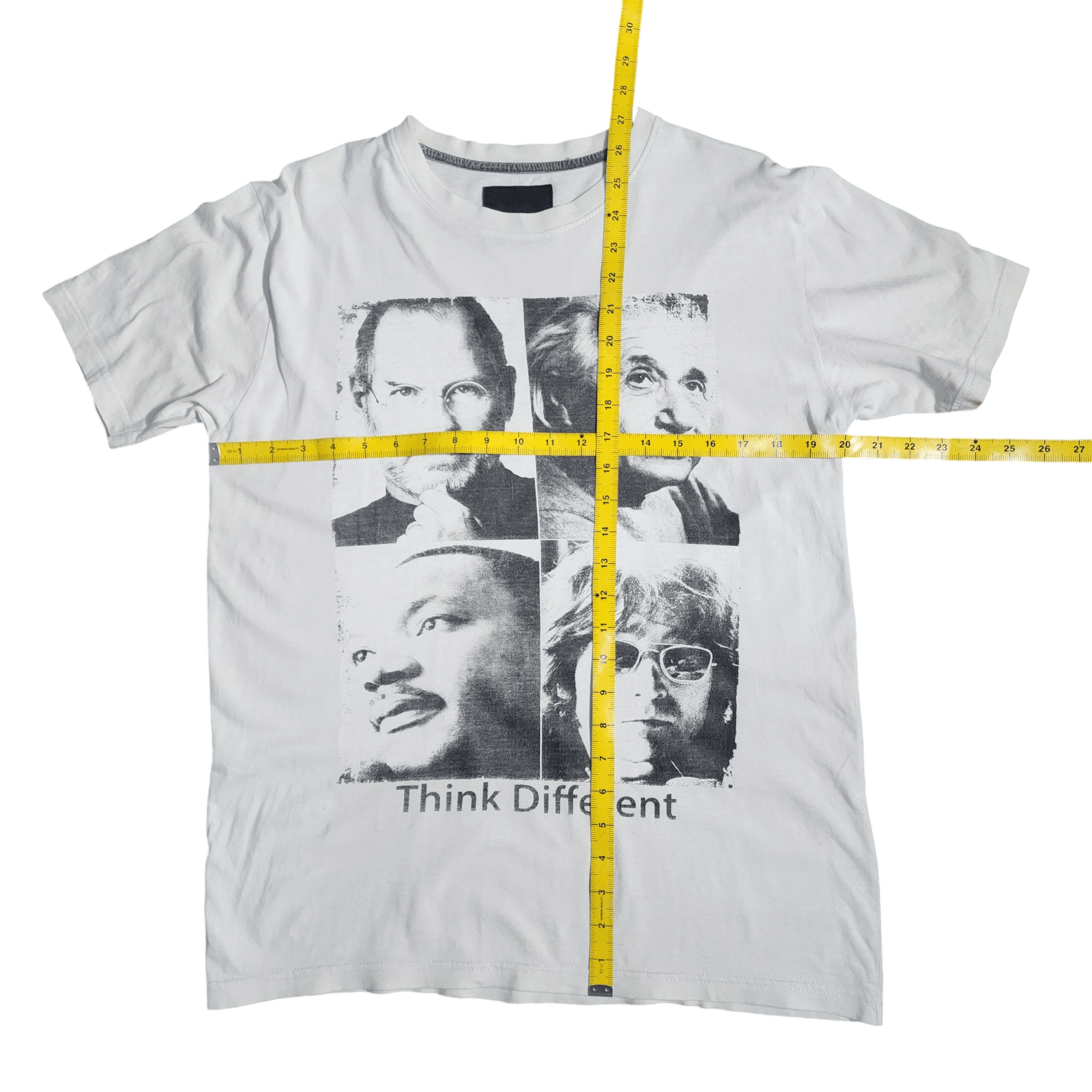 Apple Rare think different Steve Jobs John Lennon MLK Einstein tee Size US M / EU 48-50 / 2 - 4 Thumbnail