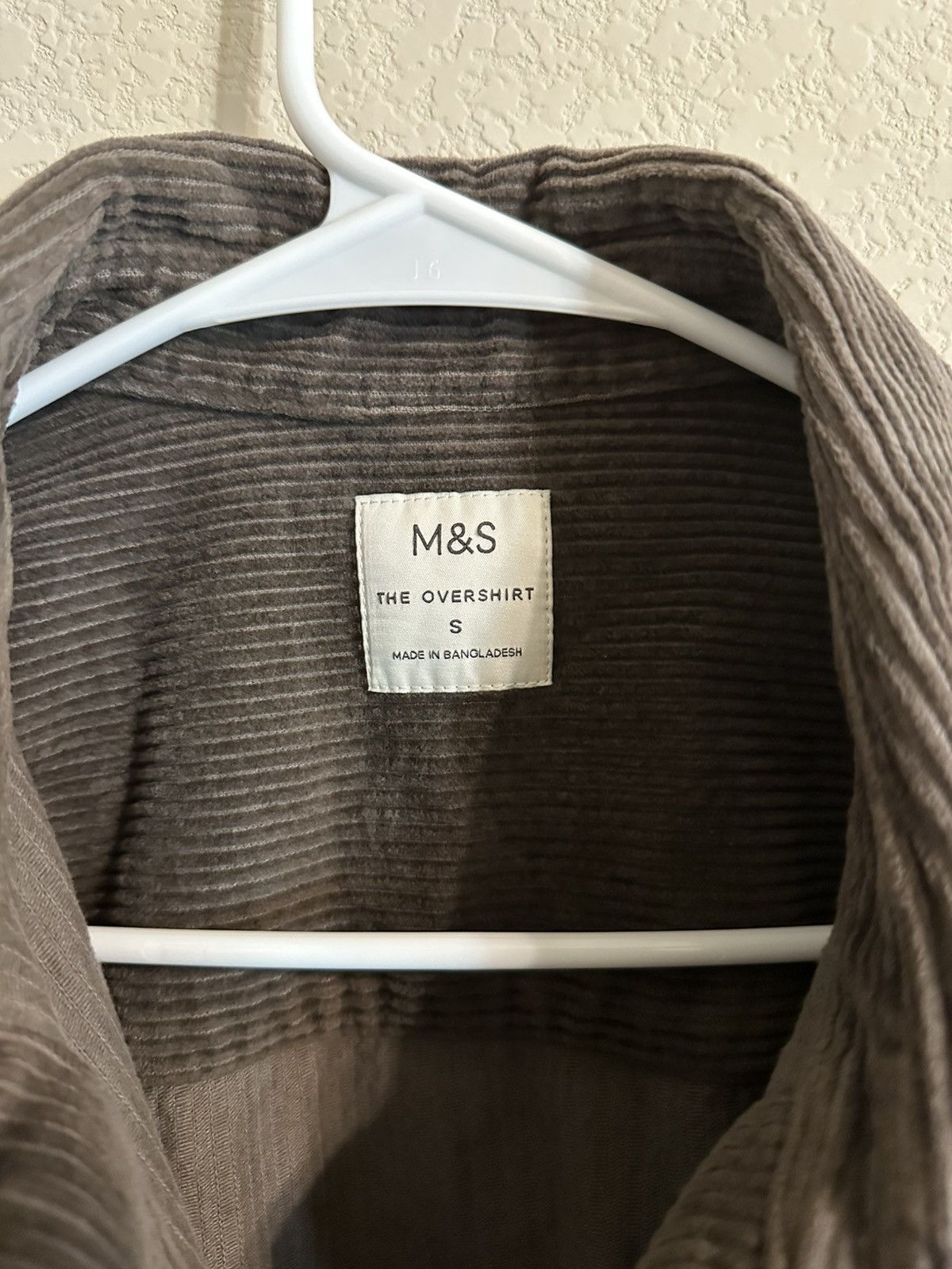 Marks & Spencer Brown Corduroy overshirt jacket Mark and Spencers UK Size US S / EU 44-46 / 1 - 2 Thumbnail