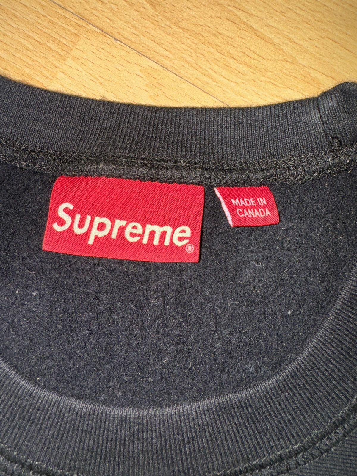 Supreme Supreme black box logo crewneck FW18 Size US L / EU 52-54 / 3 - 4 Thumbnail