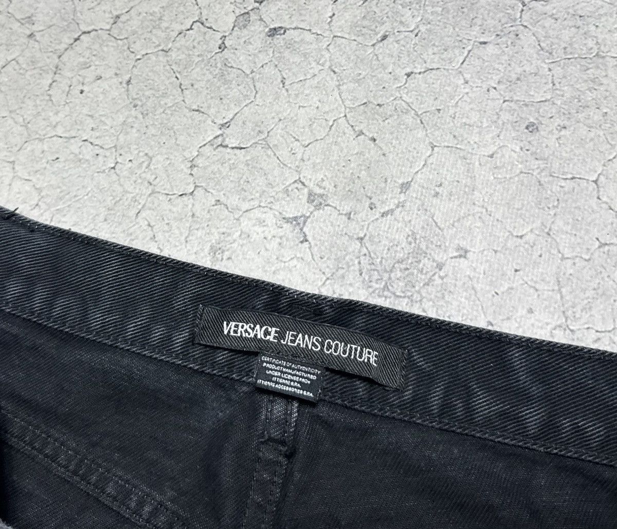 Versace Jeans Couture Versace Jeans Couture Vintage Luxury Black Denim Jeans Size US 36 / EU 52 - 7 Thumbnail