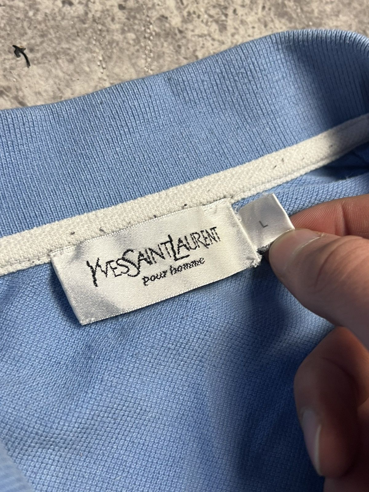 Yves Saint Laurent Vintage Yves Saint Lauren YSL Polo Old Money Style Y2K Size US L / EU 52-54 / 3 - 4 Thumbnail
