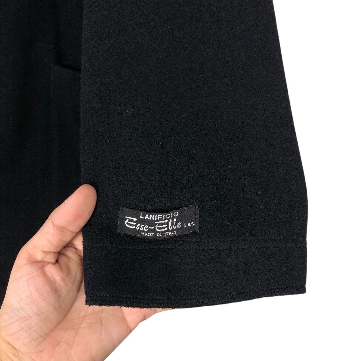 Japanese Brand S.I.B Experimental Hooded Overcoat — Black Avant-Garde Drape Size US M / EU 48-50 / 2 - 18 Thumbnail