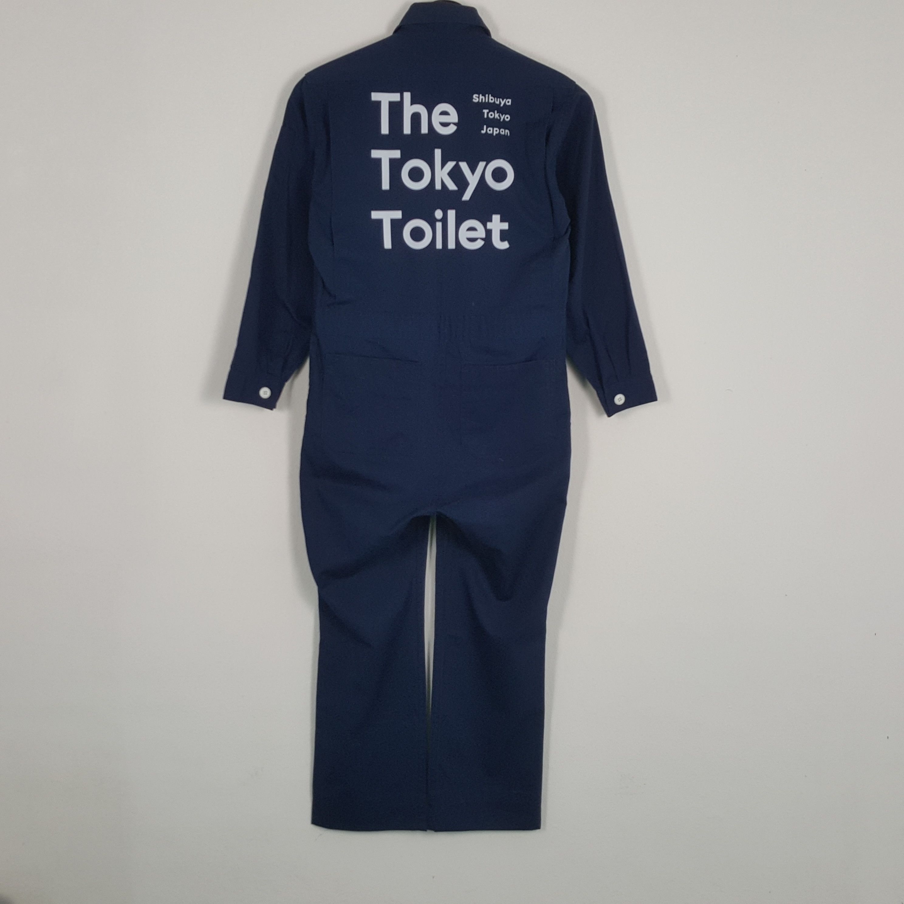 THE TOKYO TOILET Workwear Style Custom Art Coverall Jacket
