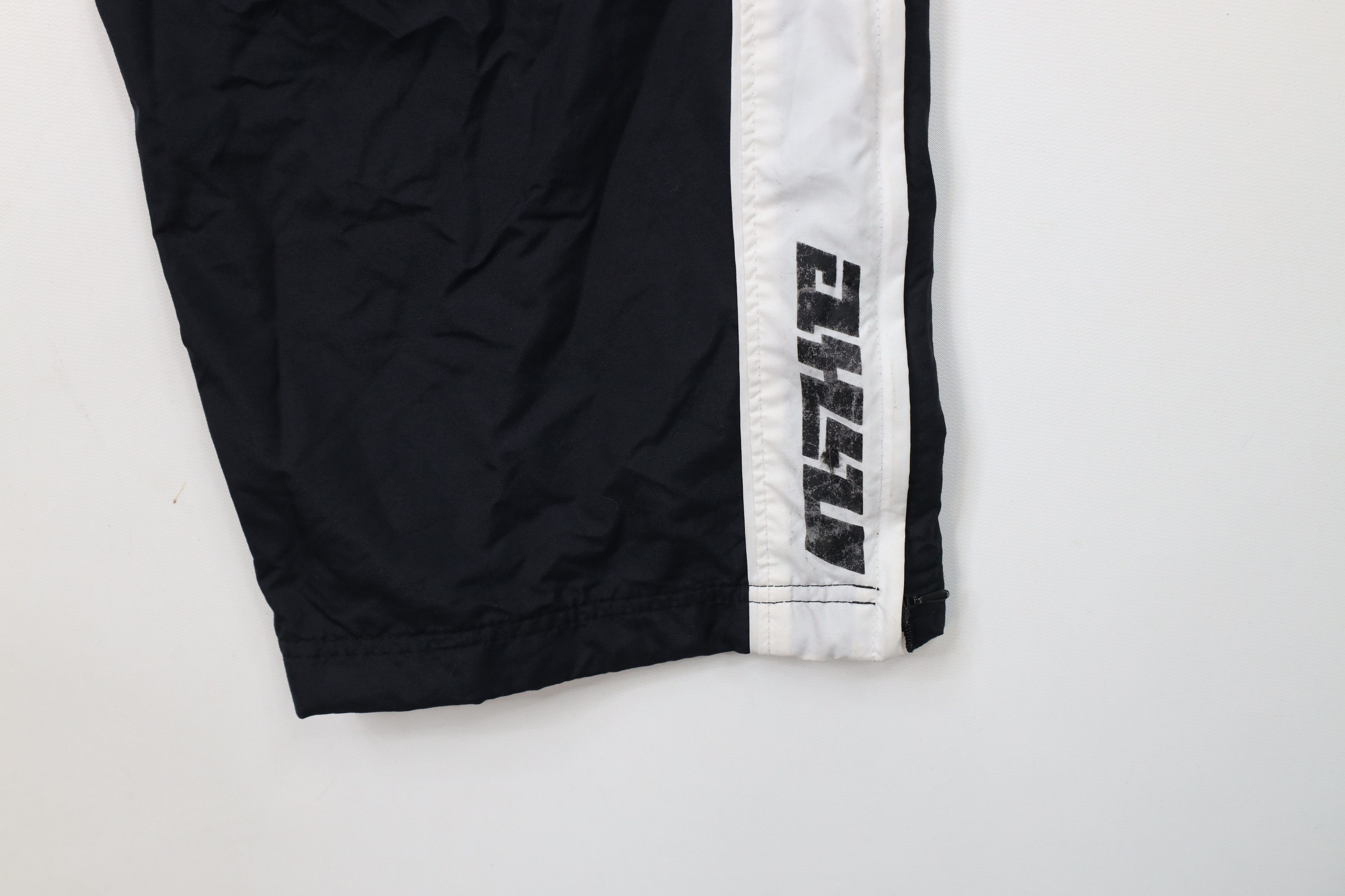 Nike × Vintage Vintage 90s Y2K Nike Scott Mini Swoosh Lined Wide Leg Pants Size US 32 / EU 48 - 5 Thumbnail