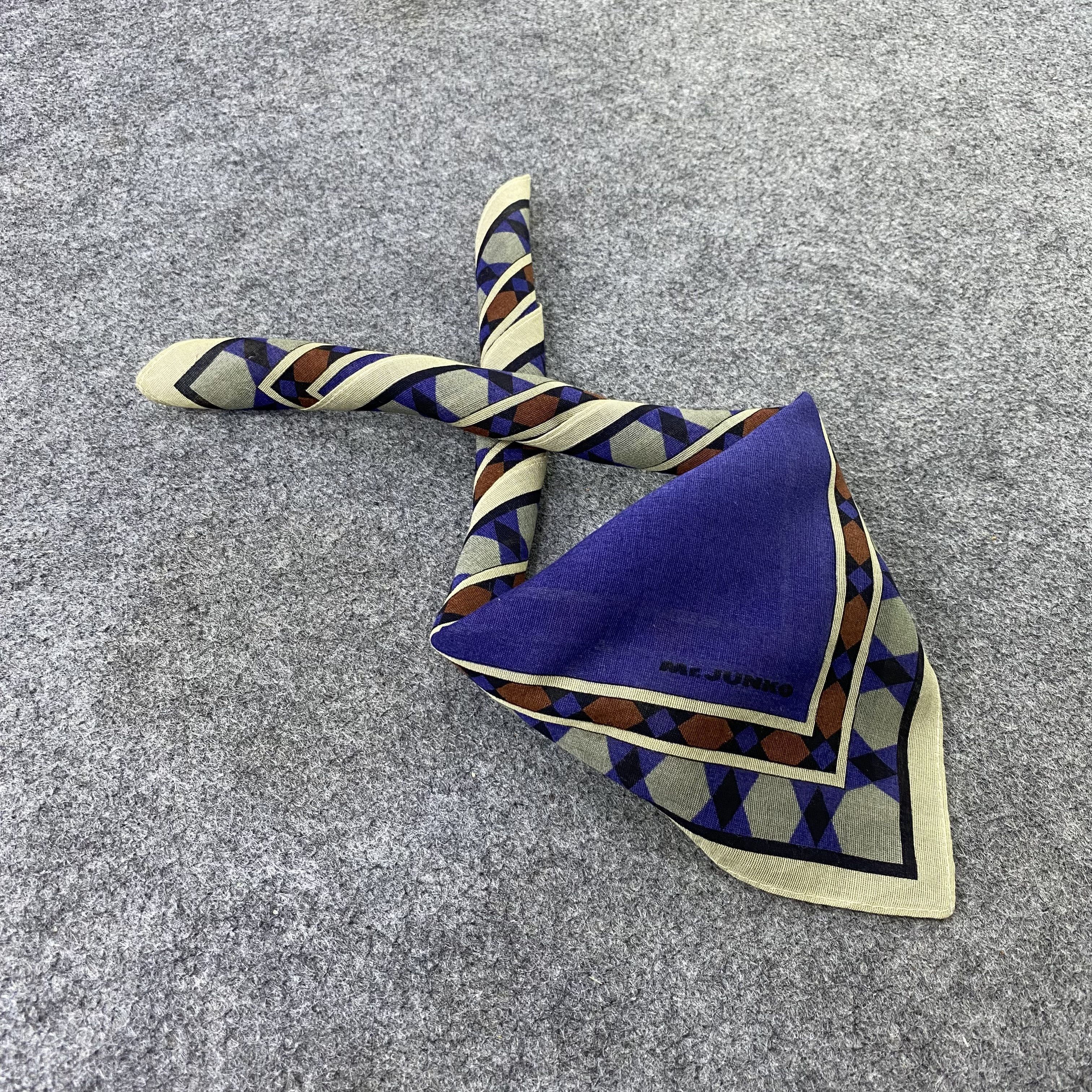 Japanese Brand Mr. Junko Handkerchief / Bandana / Neckerchief-B1497 Size ONE SIZE - 1 Thumbnail