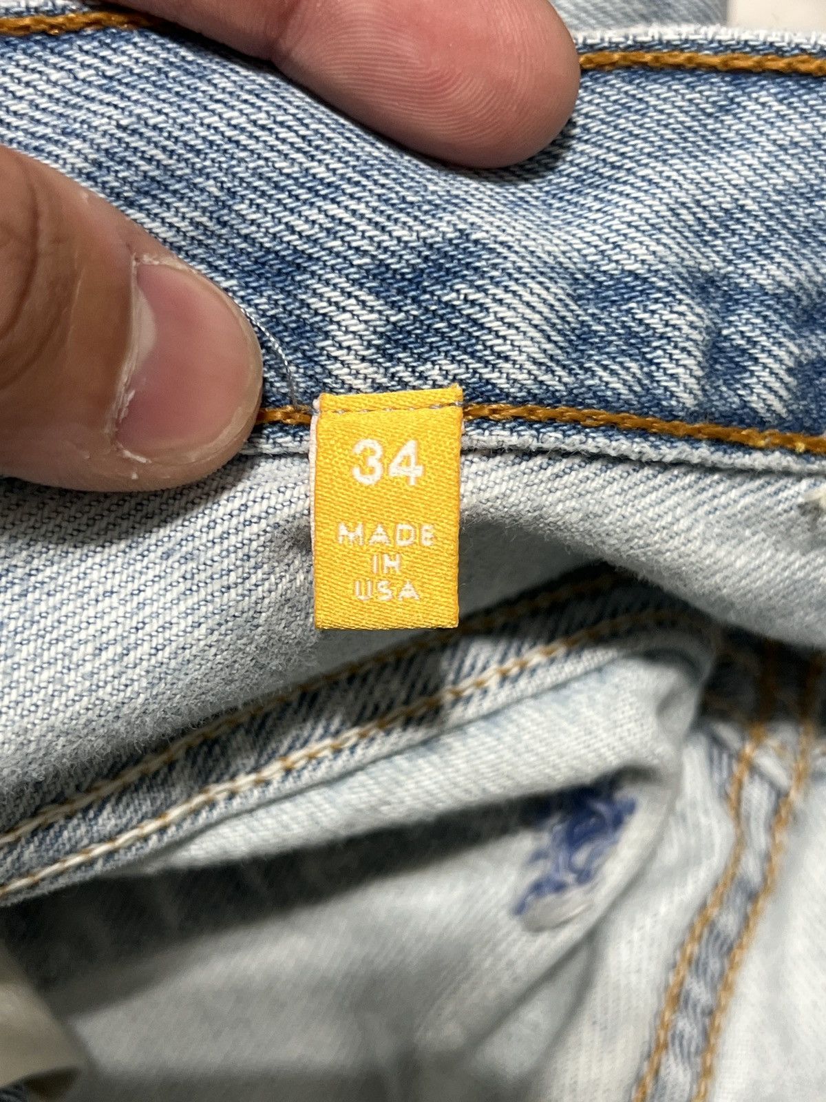 Gallery Dept. Gallery Dept. Double Patch Jean Size US 34 / EU 50 - 9 Thumbnail